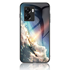 Coque Contour Silicone et Vitre Motif Fantaisie Miroir Etui Housse LS1 pour Realme Q5i 5G Mixte