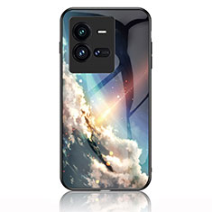 Coque Contour Silicone et Vitre Motif Fantaisie Miroir Etui Housse LS1 pour Vivo iQOO 10 Pro 5G Mixte