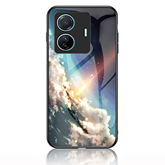 Coque Contour Silicone et Vitre Motif Fantaisie Miroir Etui Housse LS1 pour Vivo iQOO Z6 Pro 5G Mixte