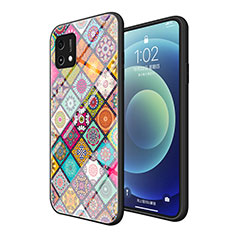 Coque Contour Silicone et Vitre Motif Fantaisie Miroir Etui Housse LS2 pour Oppo A16e Colorful