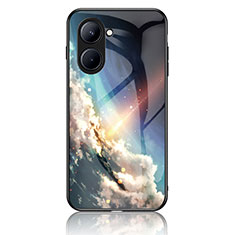 Coque Contour Silicone et Vitre Motif Fantaisie Miroir Etui Housse LS2 pour Realme C33 (2023) Mixte