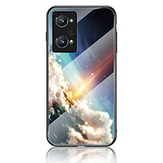 Coque Contour Silicone et Vitre Motif Fantaisie Miroir Etui Housse LS2 pour Realme Q5 Pro 5G Mixte