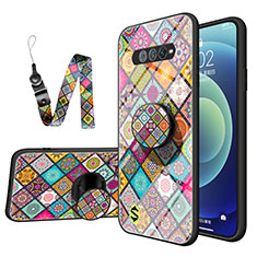 Coque Contour Silicone et Vitre Motif Fantaisie Miroir Etui Housse LS2 pour Xiaomi Black Shark 4S 5G Mixte