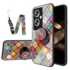 Coque Contour Silicone et Vitre Motif Fantaisie Miroir Etui Housse LS3 pour Oppo A2 5G Mixte