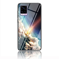 Coque Contour Silicone et Vitre Motif Fantaisie Miroir Etui Housse LS3 pour Vivo V20 (2021) Mixte