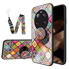 Coque Contour Silicone et Vitre Motif Fantaisie Miroir Etui Housse LS3 pour Xiaomi Mi 13 Ultra 5G Colorful