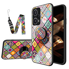 Coque Contour Silicone et Vitre Motif Fantaisie Miroir Etui Housse LS3 pour Xiaomi Poco F5 5G Mixte