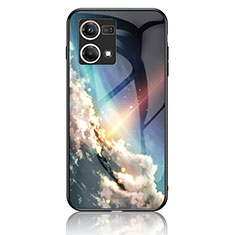 Coque Contour Silicone et Vitre Motif Fantaisie Miroir Etui Housse LS4 pour Oppo F21s Pro 4G Mixte