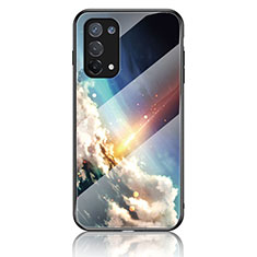 Coque Contour Silicone et Vitre Motif Fantaisie Miroir Etui Housse LS4 pour Oppo Reno6 Lite Mixte