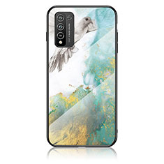 Coque Contour Silicone et Vitre Motif Fantaisie Miroir Etui Housse pour Huawei Honor 10X Lite Vert