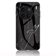 Coque Contour Silicone et Vitre Motif Fantaisie Miroir Etui Housse pour Vivo X90 Pro+ Plus 5G Noir