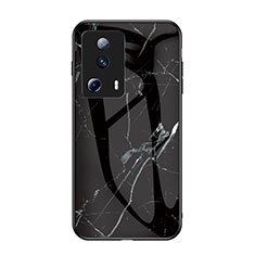 Coque Contour Silicone et Vitre Motif Fantaisie Miroir Etui Housse pour Xiaomi Civi 2 5G Noir