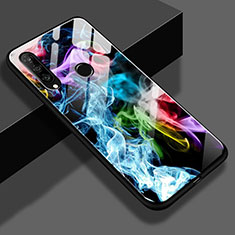 Coque Contour Silicone et Vitre Motif Fantaisie Miroir S01 pour Huawei P30 Lite Mixte