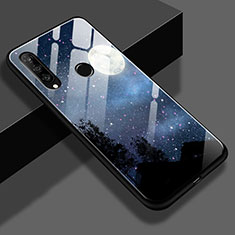 Coque Contour Silicone et Vitre Paillette Etoile Miroir pour Huawei Nova 4e Noir