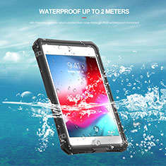 Coque Etanche Contour Silicone et Plastique Housse Etui Waterproof 360 Degres pour Apple iPad Mini 4 Noir