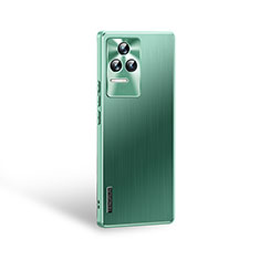 Coque Luxe Aluminum Metal Housse et Bumper Silicone Etui J01 pour Xiaomi Redmi K50 5G Vert