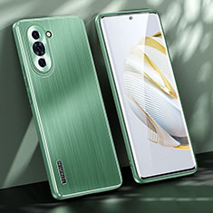 Coque Luxe Aluminum Metal Housse et Bumper Silicone Etui JL1 pour Huawei Nova 10 Vert