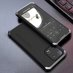 Coque Luxe Aluminum Metal Housse Etui 360 Degres pour Xiaomi Mi 13 Pro 5G Noir