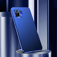 Coque Luxe Aluminum Metal Housse Etui M01 pour Xiaomi Mi 11 5G Bleu