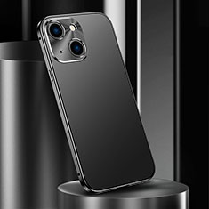 Coque Luxe Aluminum Metal Housse Etui M02 pour Apple iPhone 13 Noir
