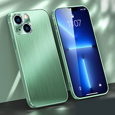 Coque Luxe Aluminum Metal Housse Etui M03 pour Apple iPhone 13 Vert