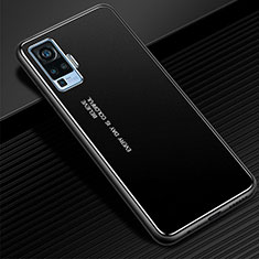 Coque Luxe Aluminum Metal Housse Etui M03 pour Vivo X50 Pro 5G Noir