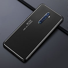 Coque Luxe Aluminum Metal Housse Etui M05 pour Oppo Reno2 Noir