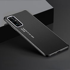 Coque Luxe Aluminum Metal Housse Etui pour Huawei Honor 30 Noir