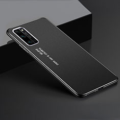 Coque Luxe Aluminum Metal Housse Etui pour Huawei Honor 30 Pro Noir