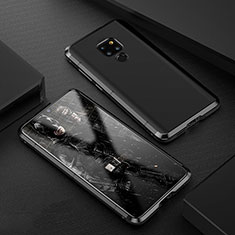 Coque Luxe Aluminum Metal Housse Etui pour Huawei Mate 20 Noir