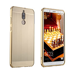 Coque Luxe Aluminum Metal Housse Etui pour Huawei Nova 2i Or