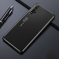 Coque Luxe Aluminum Metal Housse Etui pour Huawei Nova 5 Pro Noir