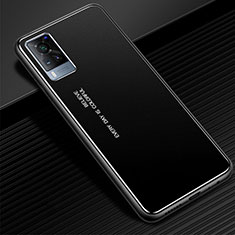 Coque Luxe Aluminum Metal Housse Etui pour Vivo X60 5G Noir