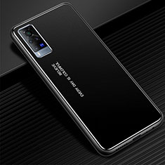 Coque Luxe Aluminum Metal Housse Etui pour Vivo X60 Pro 5G Noir