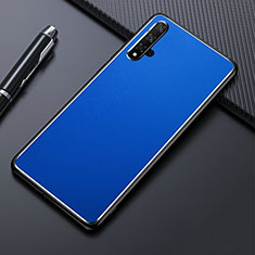 Coque Luxe Aluminum Metal Housse Etui T01 pour Huawei Honor 20 Bleu