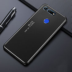 Coque Luxe Aluminum Metal Housse Etui T01 pour Huawei Honor View 20 Noir