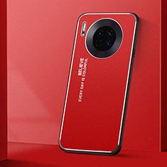 Coque Luxe Aluminum Metal Housse Etui T01 pour Huawei Mate 30 Pro 5G Rouge