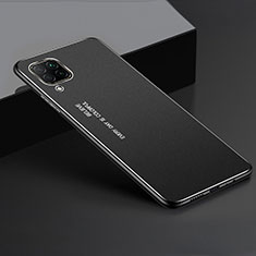 Coque Luxe Aluminum Metal Housse Etui T01 pour Huawei Nova 6 SE Noir