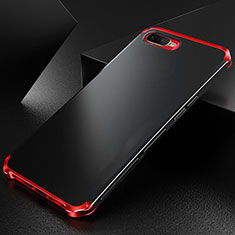 Coque Luxe Aluminum Metal Housse Etui T01 pour Oppo K1 Rouge