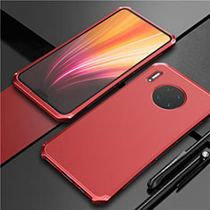 Coque Luxe Aluminum Metal Housse Etui T02 pour Huawei Mate 30 Pro 5G Rouge