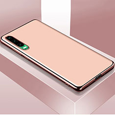 Coque Luxe Aluminum Metal Housse Etui T02 pour Huawei P30 Rose