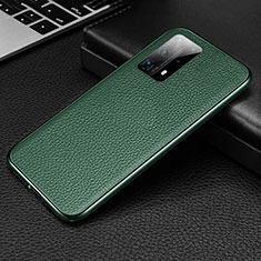 Coque Luxe Aluminum Metal Housse Etui T02 pour Huawei P40 Pro+ Plus Vert