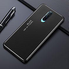 Coque Luxe Aluminum Metal Housse Etui T02 pour Oppo R17 Pro Noir