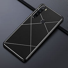 Coque Luxe Aluminum Metal Housse Etui T03 pour Xiaomi Redmi Note 8T Noir