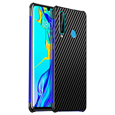 Coque Luxe Aluminum Metal Housse Etui T06 pour Huawei P30 Lite Bleu