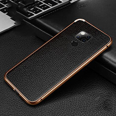 Coque Luxe Aluminum Metal Housse Etui T08 pour Huawei Mate 20 X 5G Or