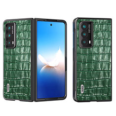 Coque Luxe Cuir et Plastique Housse Etui Mat B05H pour Huawei Honor Magic Vs2 5G Vert