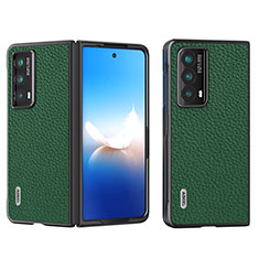 Coque Luxe Cuir et Plastique Housse Etui Mat B17H pour Huawei Honor Magic Vs2 5G Vert