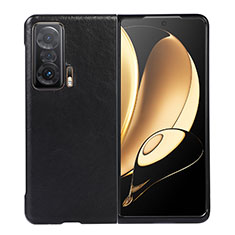 Coque Luxe Cuir et Plastique Housse Etui Mat BH2 pour Huawei Honor Magic V 5G Noir