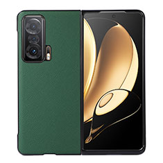 Coque Luxe Cuir et Plastique Housse Etui Mat BH3 pour Huawei Honor Magic V 5G Vert